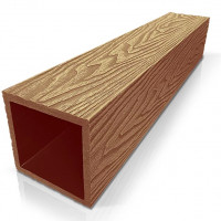 Столб опорный DeckWOOD ДПК 3000x100x100 Дуб