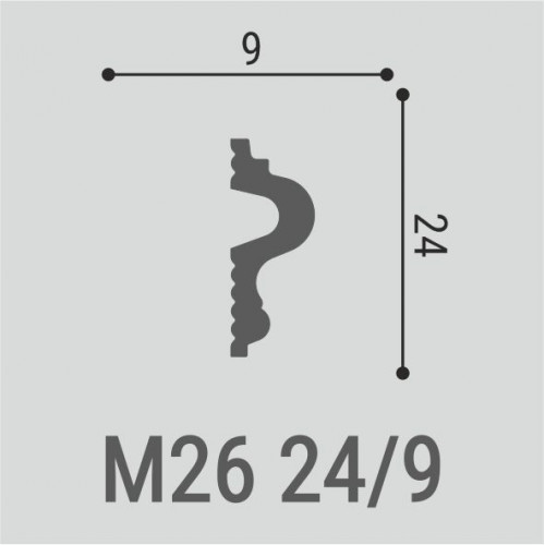 Молдинг XPS Bello Deco М26