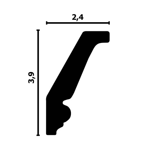 Карниз Перфект P24 Карниз Перфект P24