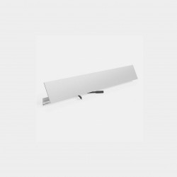 Плинтус щелевой AluminiumPro AL 13 - 570 MINI Белый (2.6м)