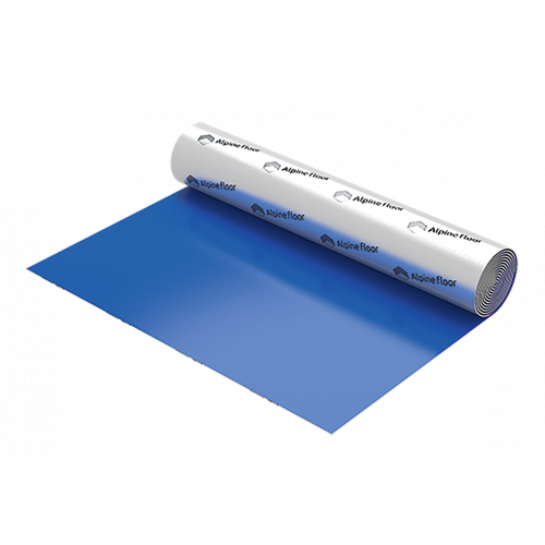Подложка для SPC Alpine Floor Silver Foil Blue Eva (1м*10п.м*1.5мм/ рулон) Подложка для SPC Alpine Floor Silver Foil Blue Eva (1м*10п.м*1.5мм/ рулон)
